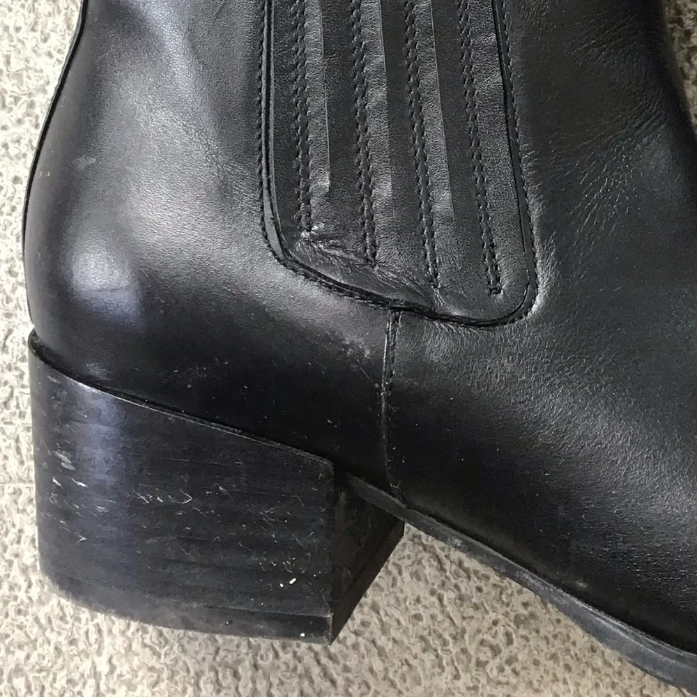 Blondo Waterproof Leather Ankle Boots - Size 8.5 - Picture 3 of 10